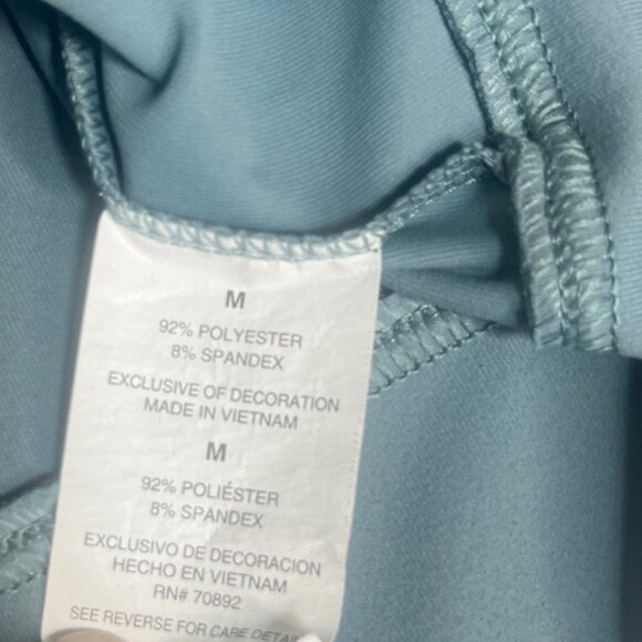 Apana Activewear Jacket Full Zip Womens Medium Green Yoga Gym - Picture 9 of 10